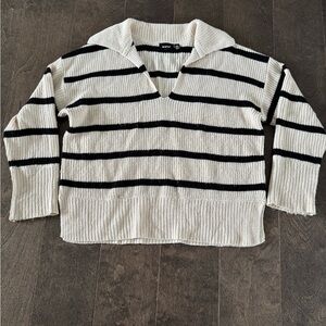 Striped Knit Sweater